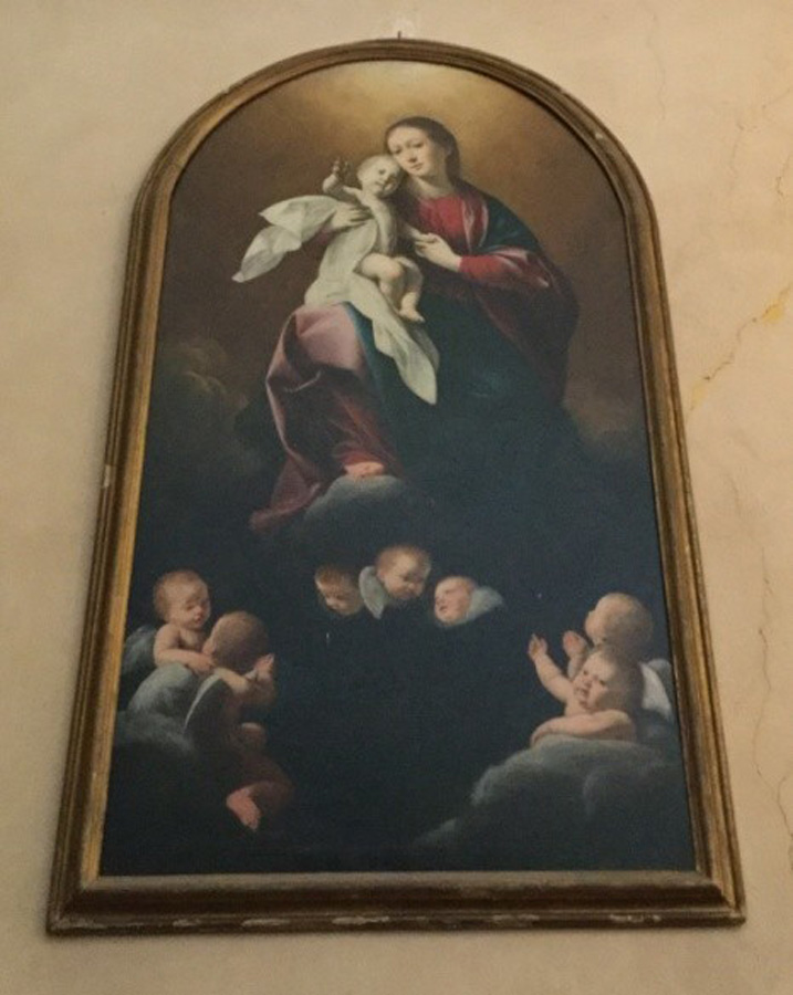 Dipinto chiesa di Mombello Monferrato